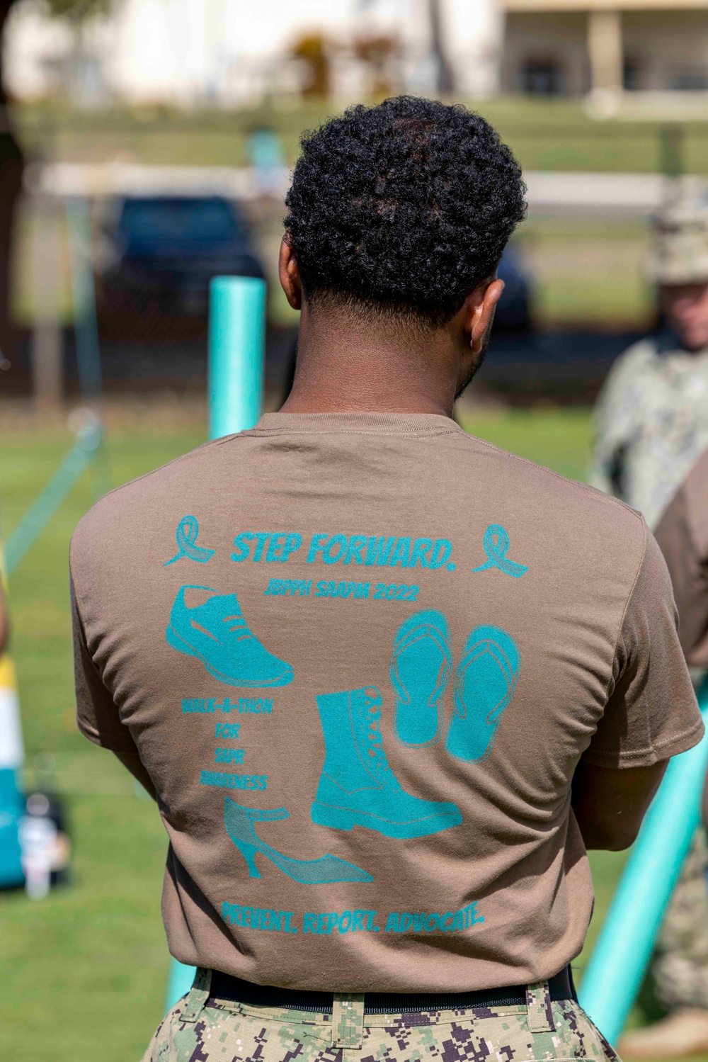 Joint Base Pearl Harbor-Hickam Hosts SAAPM Walk