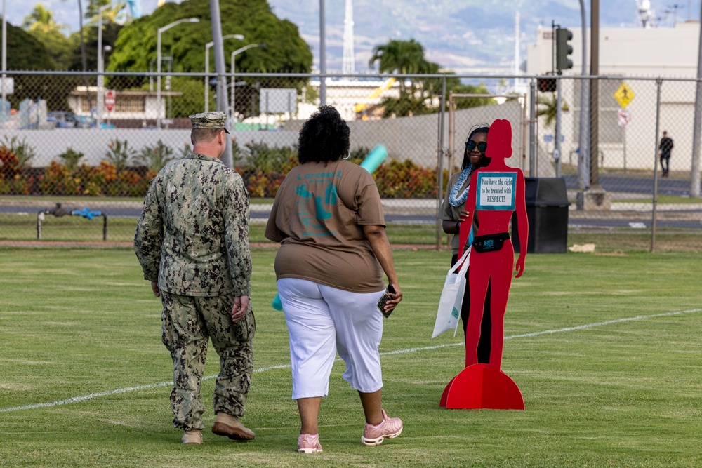 Joint Base Pearl Harbor-Hickam Hosts SAAPM Walk