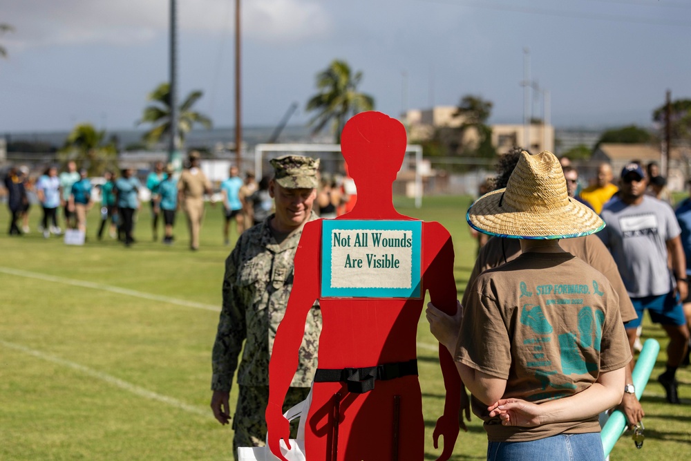 Joint Base Pearl Harbor-Hickam Hosts SAAPM Walk