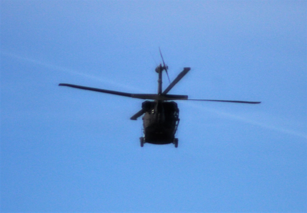 UH-60 Black Hawk training operations at Fort McCoy