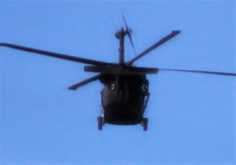 UH-60 Black Hawk training operations at Fort McCoy