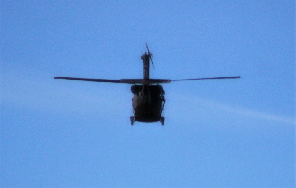 UH-60 Black Hawk training operations at Fort McCoy