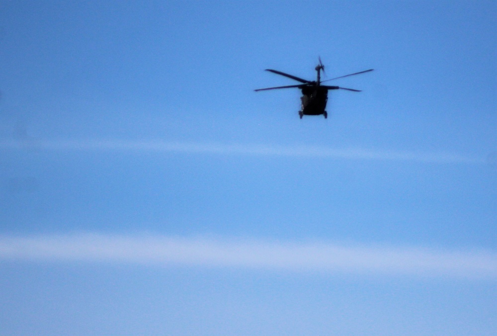 UH-60 Black Hawk training operations at Fort McCoy