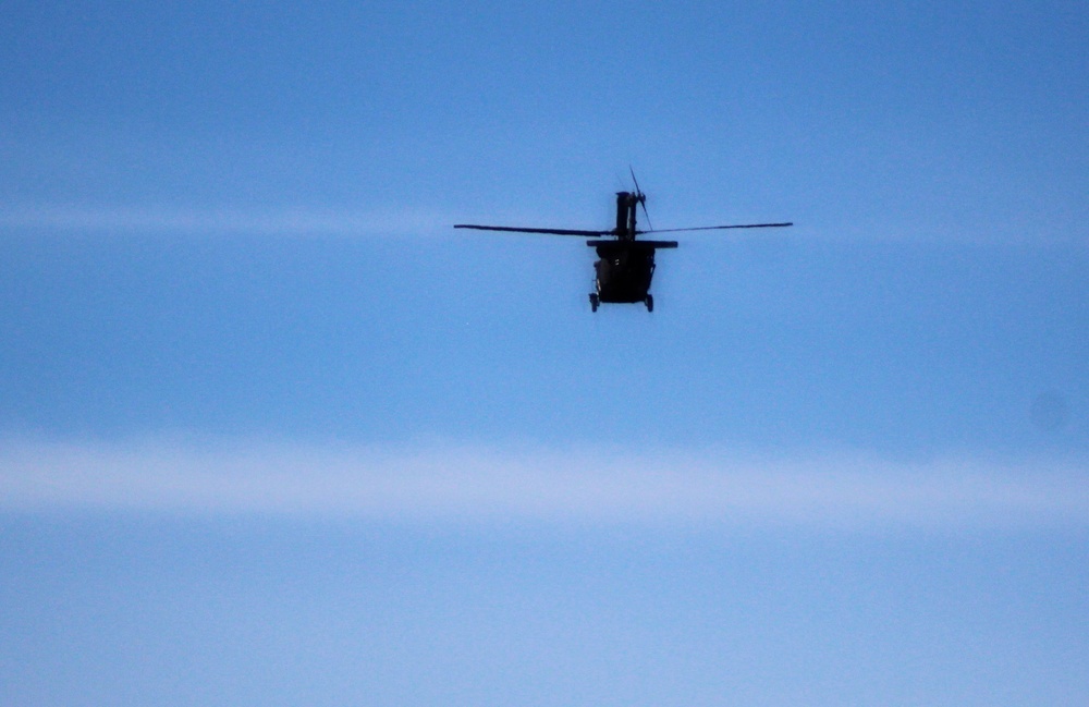 UH-60 Black Hawk training operations at Fort McCoy