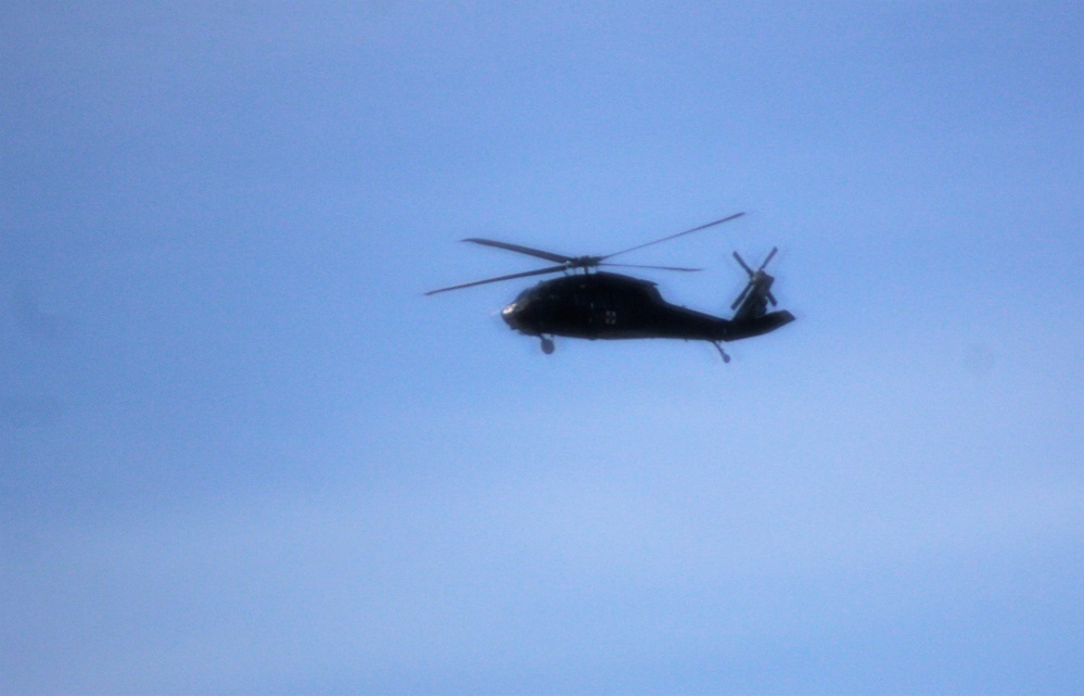 UH-60 Black Hawk training operations at Fort McCoy