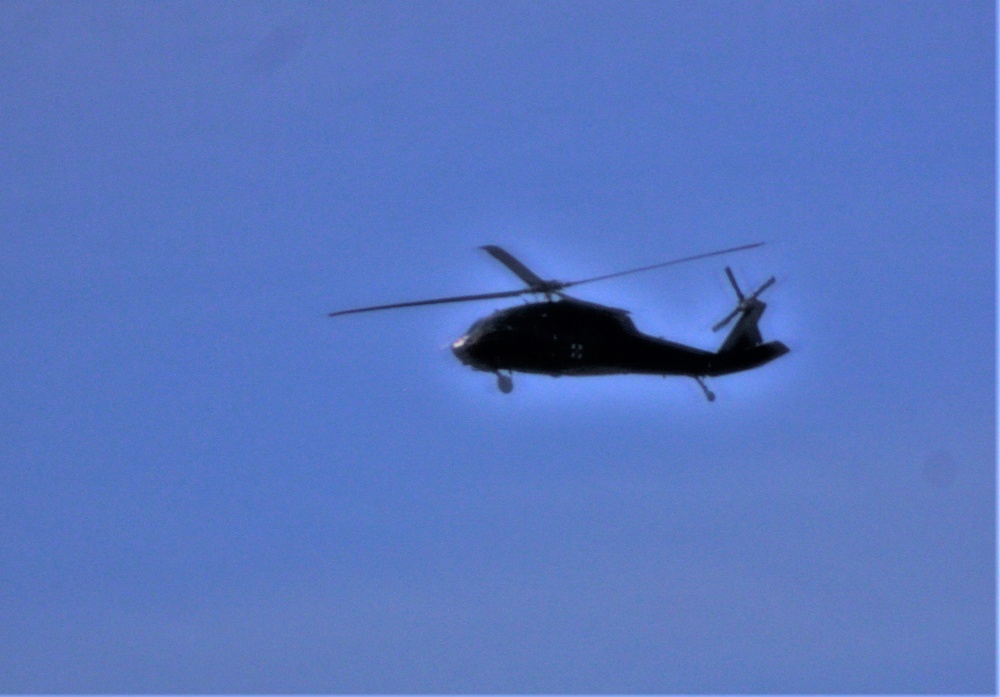 UH-60 Black Hawk training operations at Fort McCoy