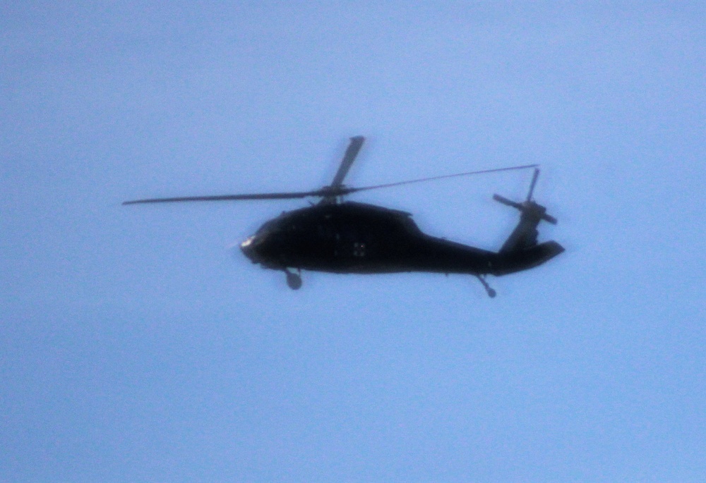 UH-60 Black Hawk training operations at Fort McCoy