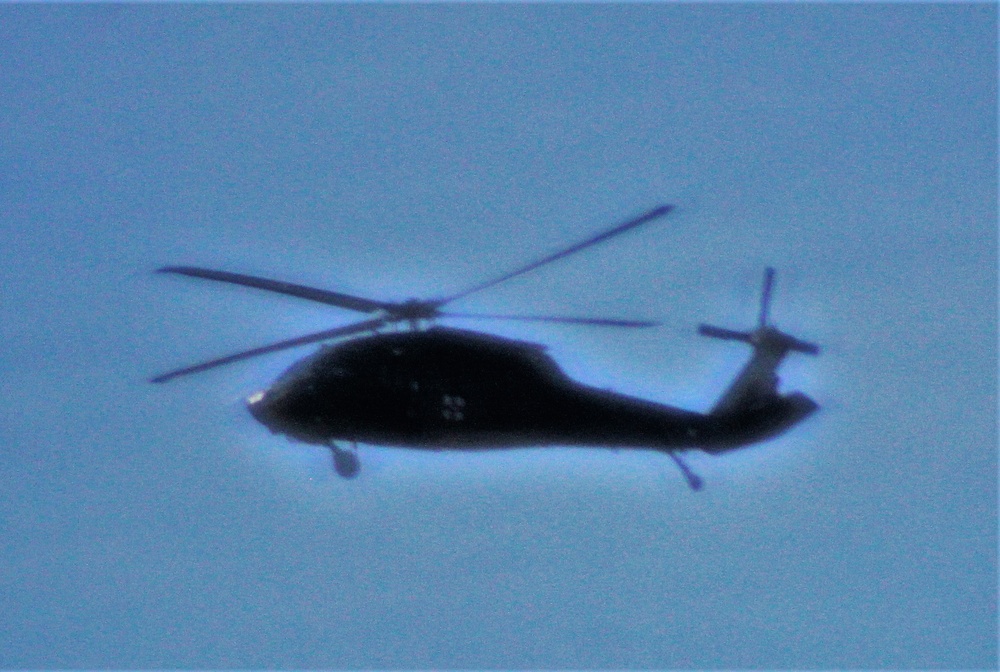 UH-60 Black Hawk training operations at Fort McCoy