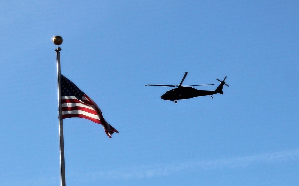UH-60 Black Hawk training operations at Fort McCoy