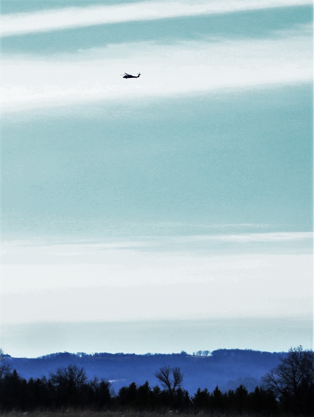 UH-60 Black Hawk training operations at Fort McCoy