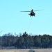 Federal, state agencies partner for fire-suppression training with UH-60 Black Hawks at Fort McCoy