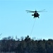 Federal, state agencies partner for fire-suppression training with UH-60 Black Hawks at Fort McCoy