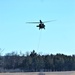 Federal, state agencies partner for fire-suppression training with UH-60 Black Hawks at Fort McCoy