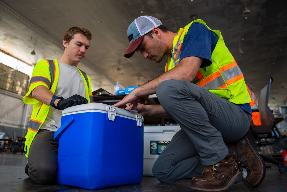 Hickam Main CDC water sampling