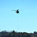 Federal, state agencies partner for fire-suppression training with UH-60 Black Hawks at Fort McCoy