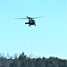 Federal, state agencies partner for fire-suppression training with UH-60 Black Hawks at Fort McCoy