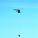 Federal, state agencies partner for fire-suppression training with UH-60 Black Hawks at Fort McCoy