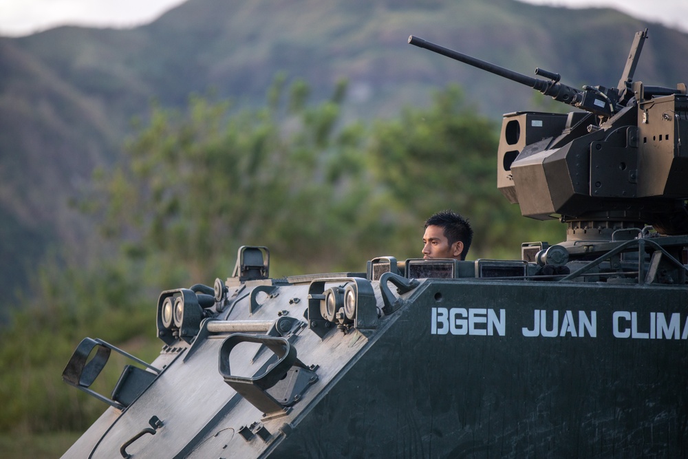 3rd Infantry Brigade Combat Team Provides Ground Forces to Combined Arms Live Fire Exercise during Balikatan 22