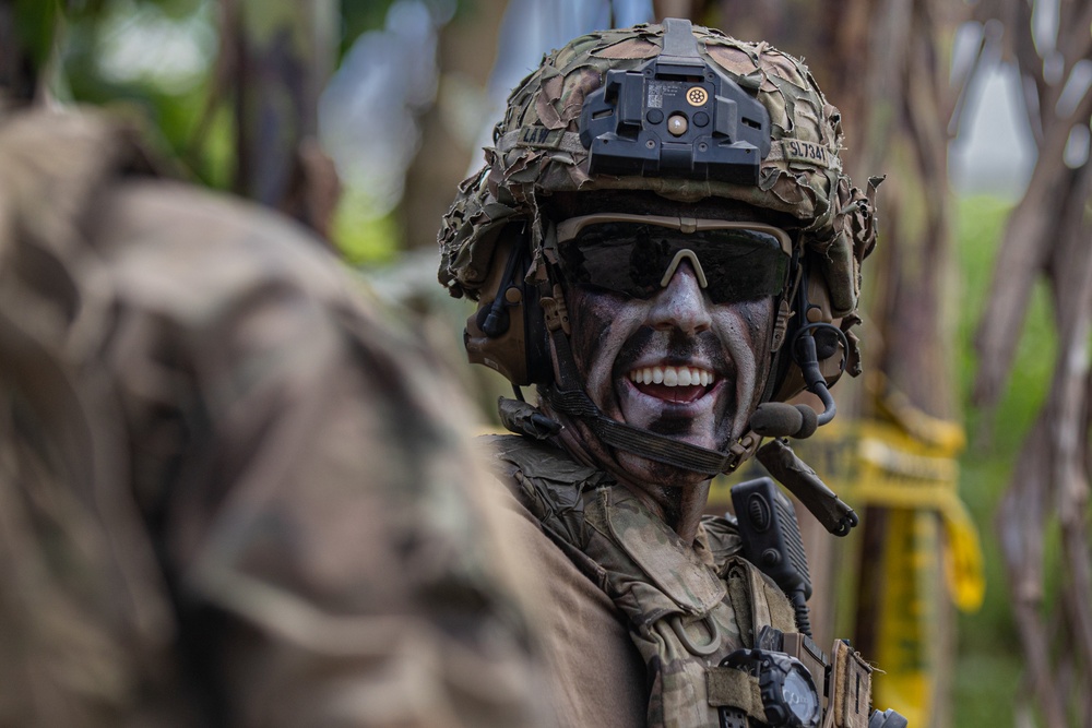 3rd Infantry Brigade Combat Team Provides Ground Forces to Combined Arms Live Fire Exercise during Balikatan 22