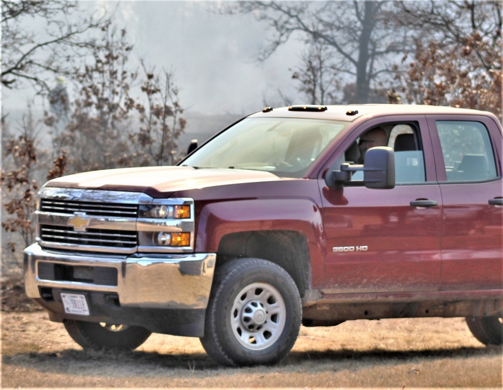 2022 prescribed burn operations at Fort McCoy