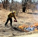 2022 prescribed burn operations at Fort McCoy