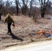 2022 prescribed burn operations at Fort McCoy
