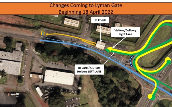 USAG Hawaii to begin installation access improvements