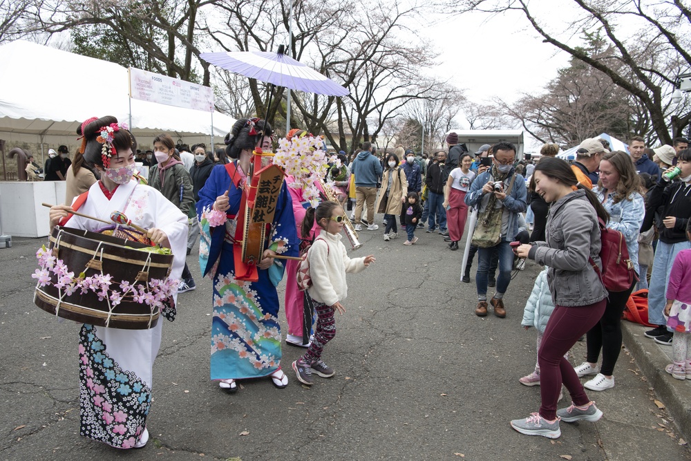 U.S., Japan celebrate during Yokota Sakura Spring Festival