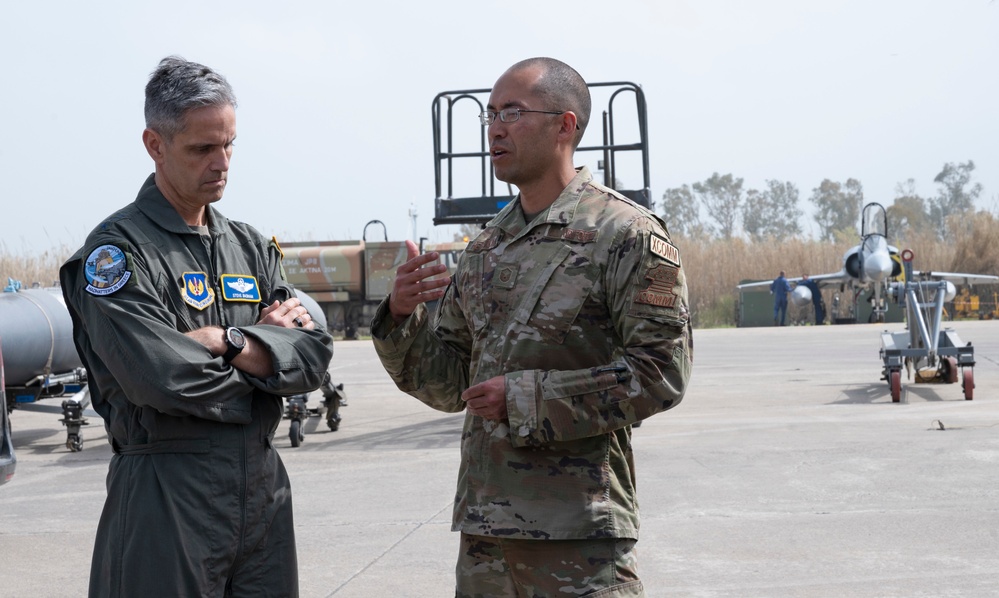 USAFE deputy visits Greece during INIOCHOS 22