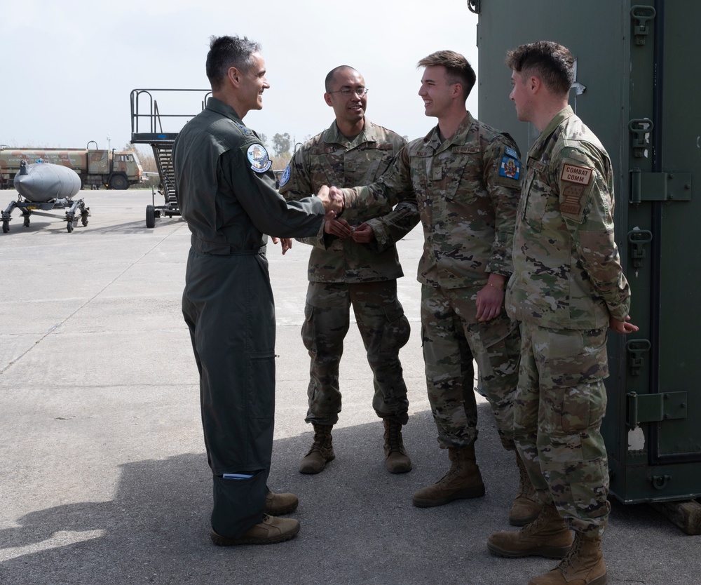 USAFE deputy visits Greece during INIOCHOS 22