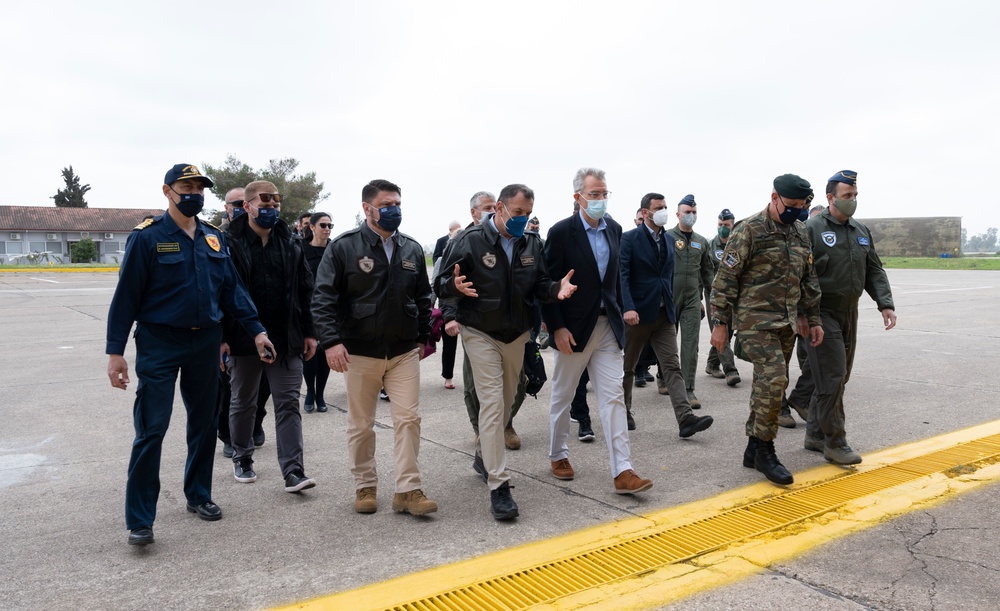 USAFE deputy visits Greece during INIOCHOS 22