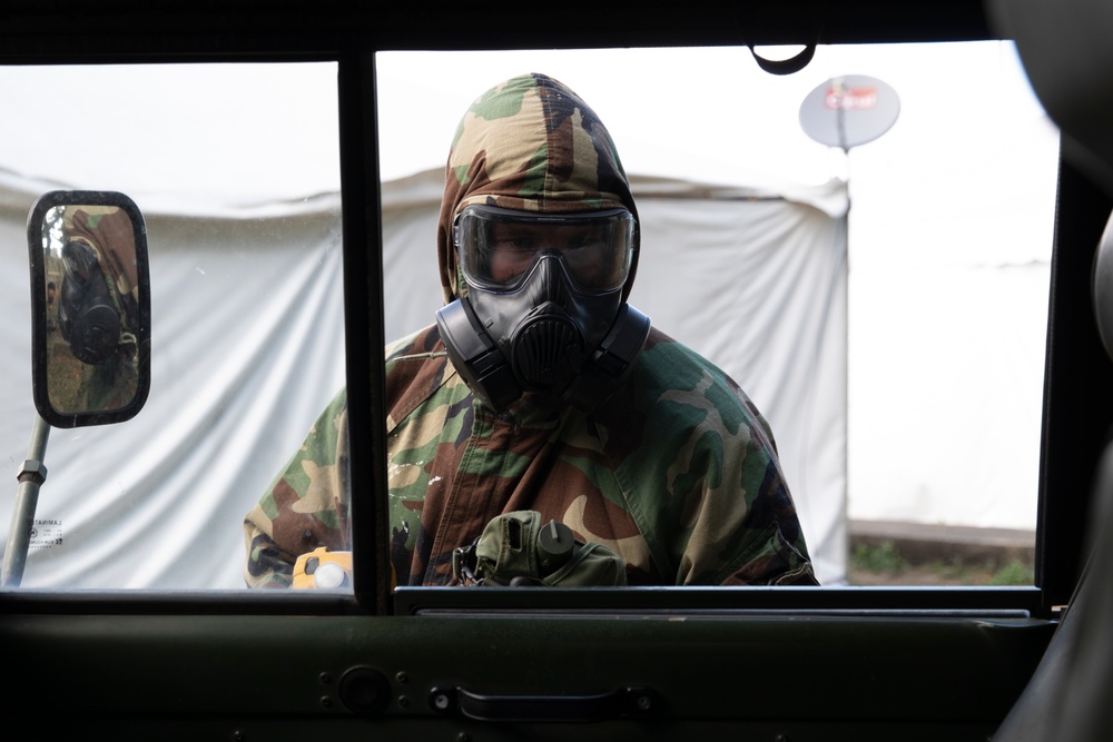 U.S. Marines, Philippine Army Soldiers conduct combined CBRN training during Balikatan 2022