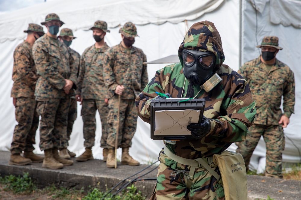 U.S. Marines, Philippine Army Soldiers conduct combined CBRN training during Balikatan 2022