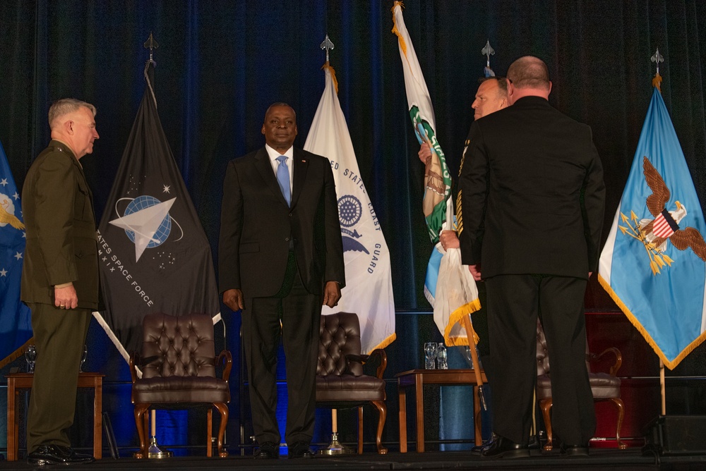 Defense Secretary Austin Presides Over CENTCOM Change of Command