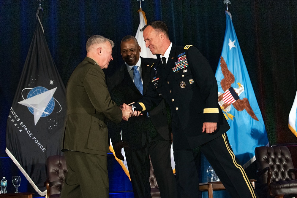 Defense Secretary Austin Presides Over CENTCOM Change of Command