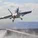 Abraham Lincoln holds a change of command in-flight ceremony for CVW-9