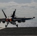 Abraham Lincoln holds a change of command in-flight ceremony for CVW-9