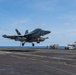 Abraham Lincoln holds a change of command in-flight ceremony for CVW-9