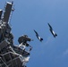 Abraham Lincoln holds a change of command in-flight ceremony for CVW-9