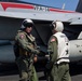 Abraham Lincoln holds a change of command in-flight ceremony for CVW-9