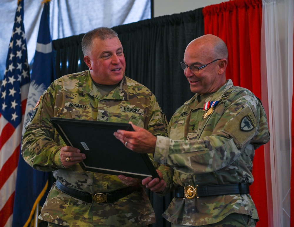 U.S. Army Major General Owens retirement ceremony