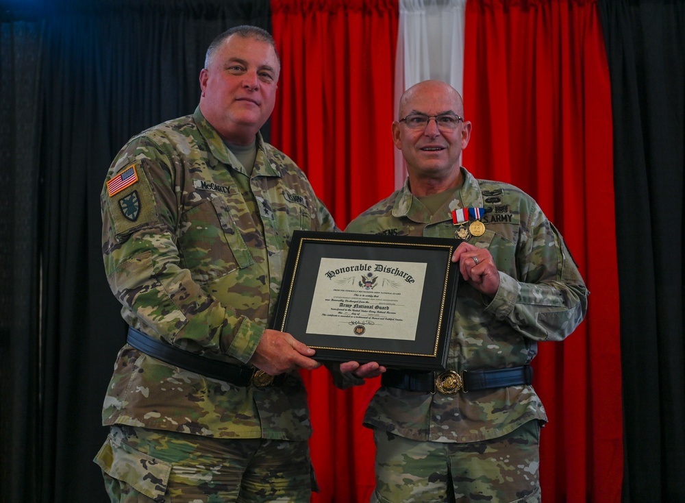 U.S. Army Major General Owens retirement ceremony