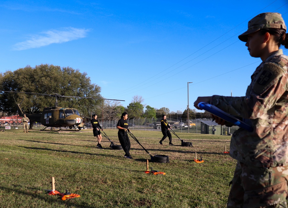 394th Field Hospital Conducts Army Combat Fitness Test