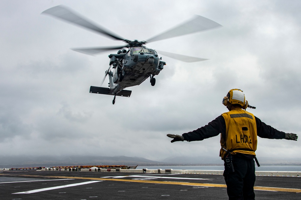 USS Essex Underway Operations