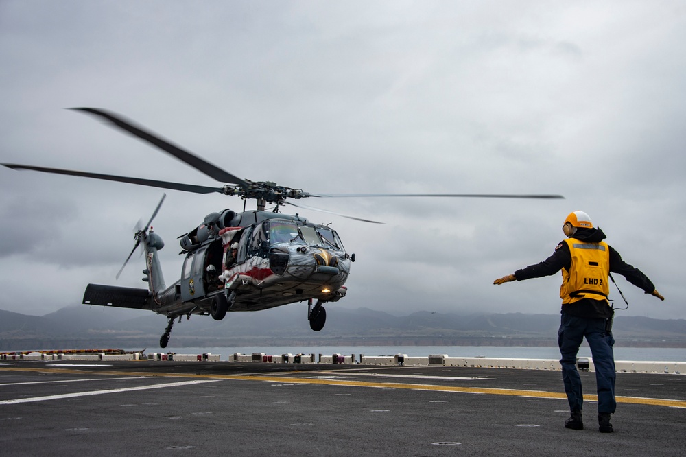 USS Essex Underway Operations