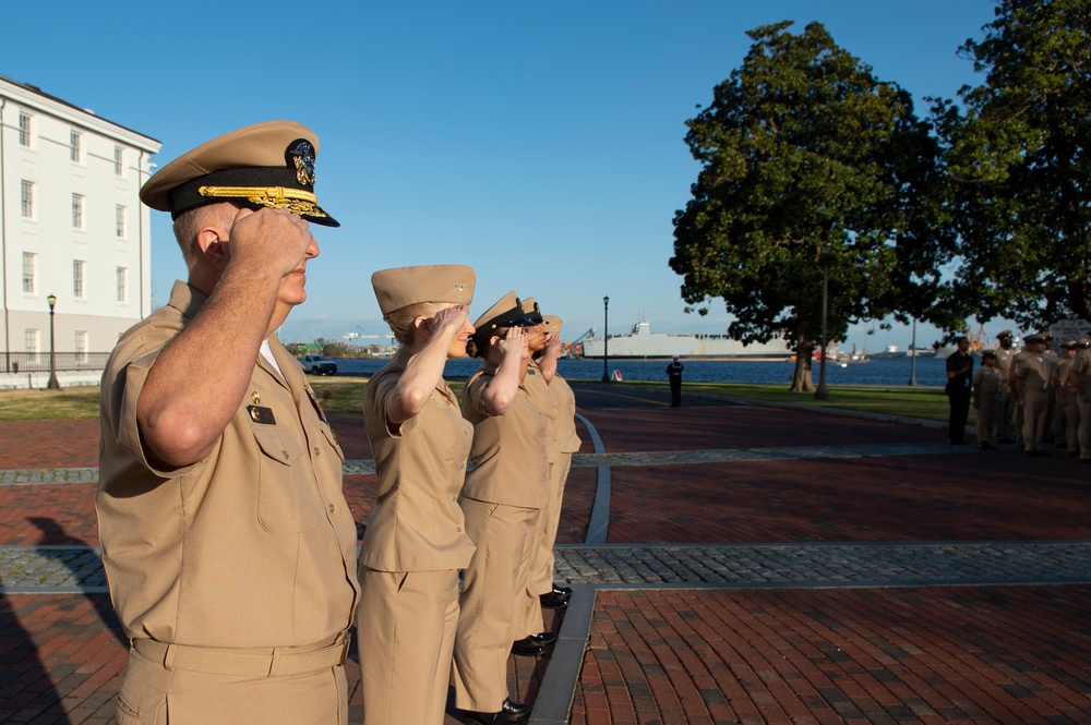 Navy Medicine Leadership Celebrate Chiefs Birthday at Colors