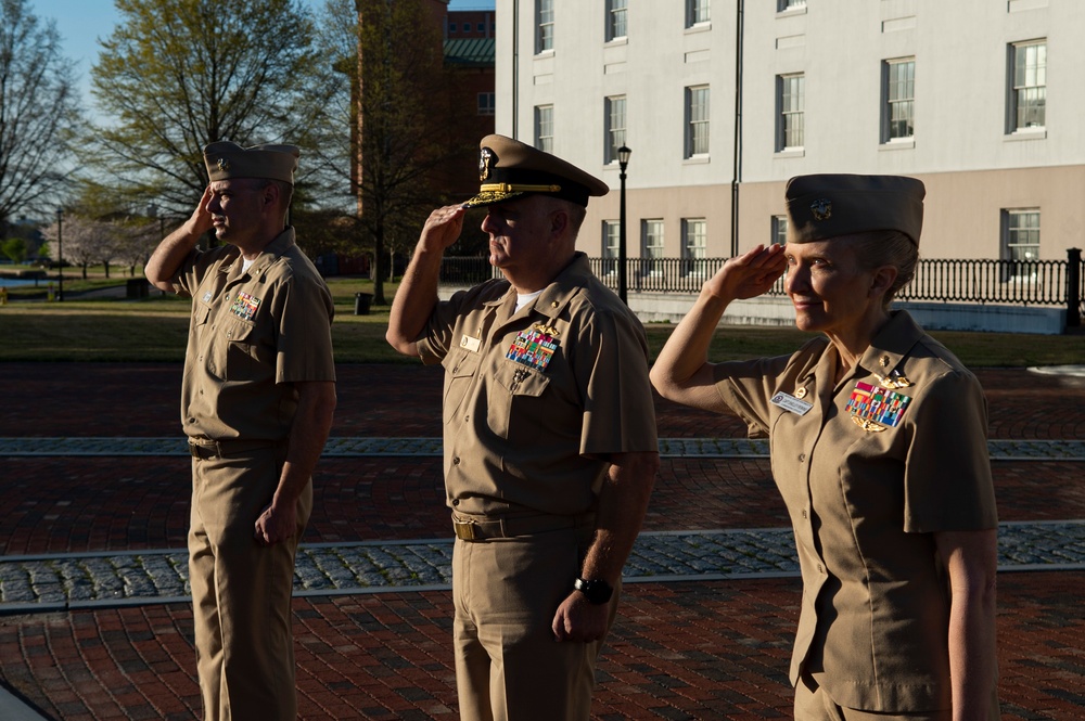 Navy Medicine Leadership Celebrate Chiefs Birthday at Colors