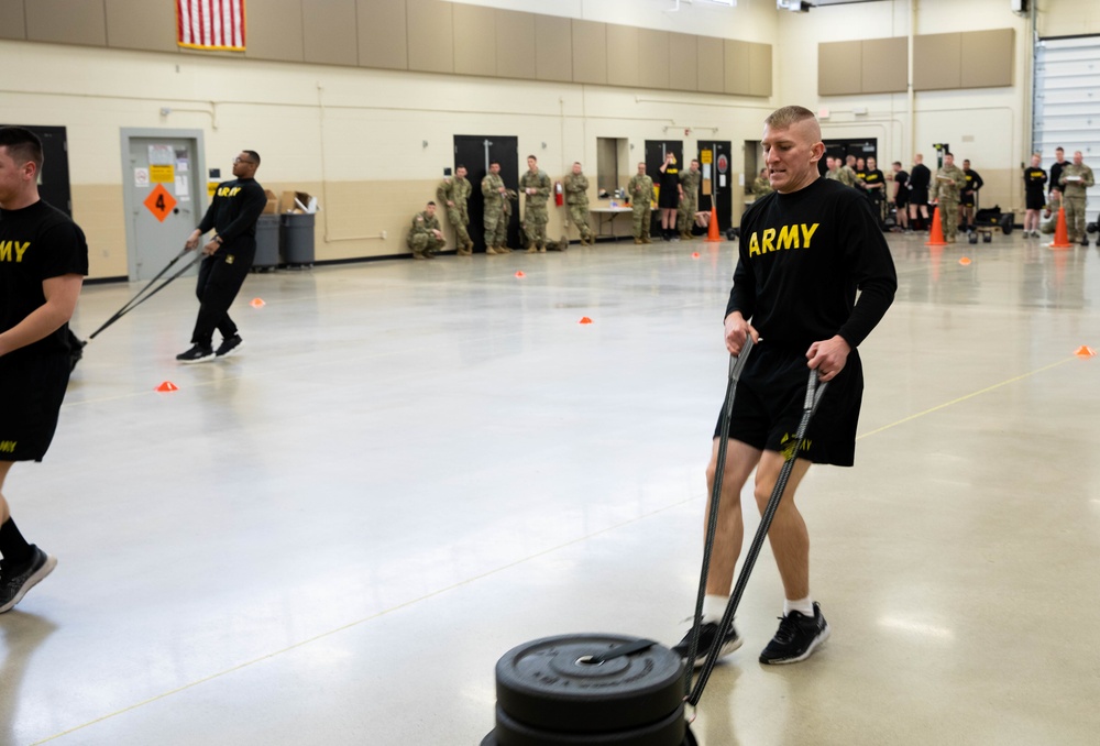 IANG Soldier competes in ACFT during BWC