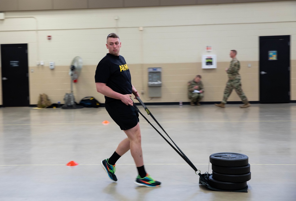 IANG Soldier competes in ACFT during BWC