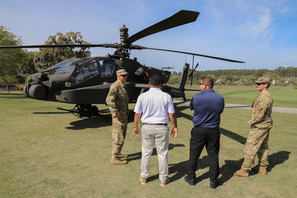 The 3rd Infantry Division supports military appreciation day